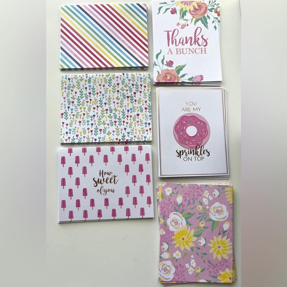 Colorful Greeting Card Set